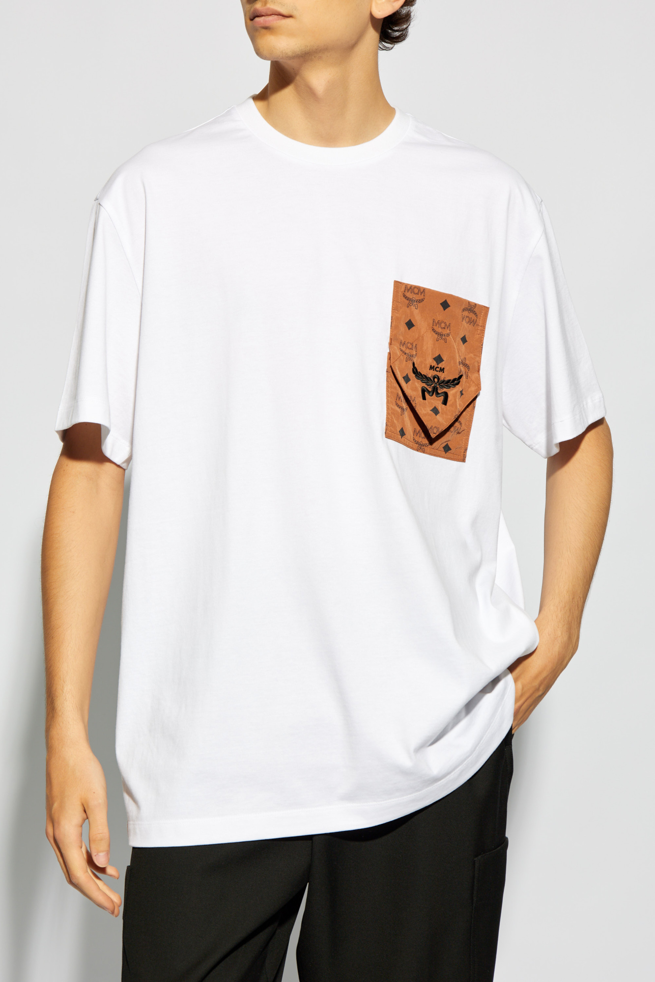 MCM T - shirt K-Way with a pocket | Men's Clothing - DONDUP